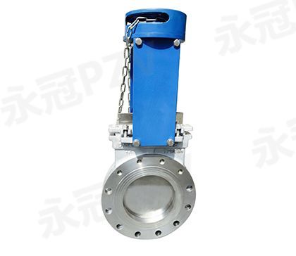 鏈輪傳動刀型閘閥