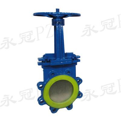 手動(dòng)聚氨酯刀閘閥PZ43PU1
