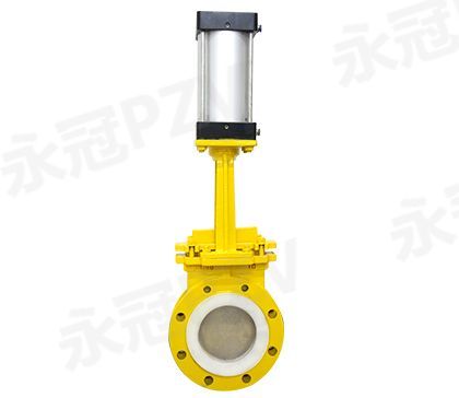 氣動陶瓷刀型閘閥PZV73TC