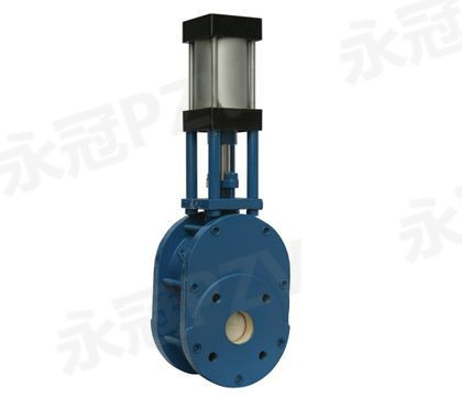 陶瓷短型法蘭出料閥Z674TC