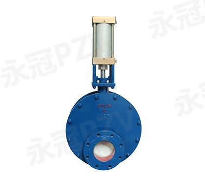 氣動陶瓷雙閘板閥Z644TC